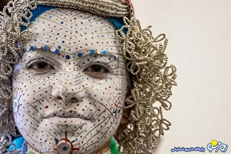 نقاشی صورت عروس در کوزوو