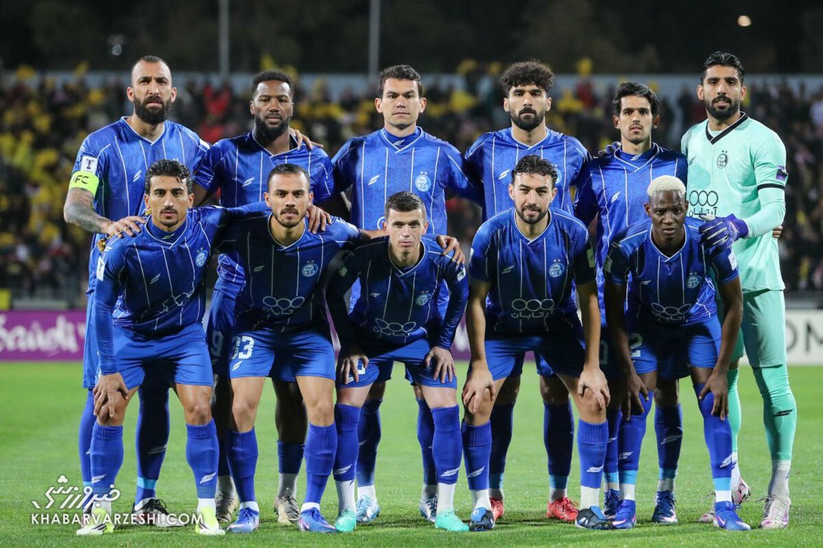 ۵ غایب استقلال مقابل حریف شیرازی ۵ غایب استقلال مقابل حریف شیرازی