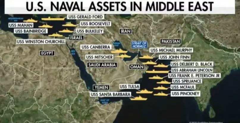 چینش جدید نیروهای دریایی آمریکا در خلیج فارس / تصاویر جدید منتشر شد چینش جدید نیروهای دریایی آمریکا در خلیج فارس / تصاویر جدید منتشر شد